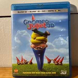 Gnomeo and Juliet 3D 3-Disc (Blu-ray, DVD, Digital)